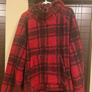 VS Buffalo plaid hoodie